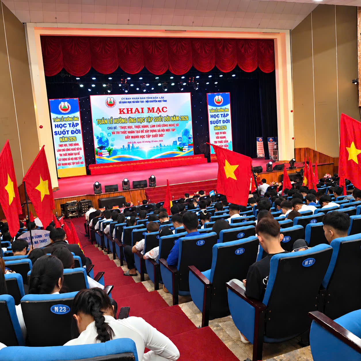 THAM GIA TUẦN LỄ HƯỞNG ỨNG HỌC TẬP SUỐT ĐỜI NĂM 2026
